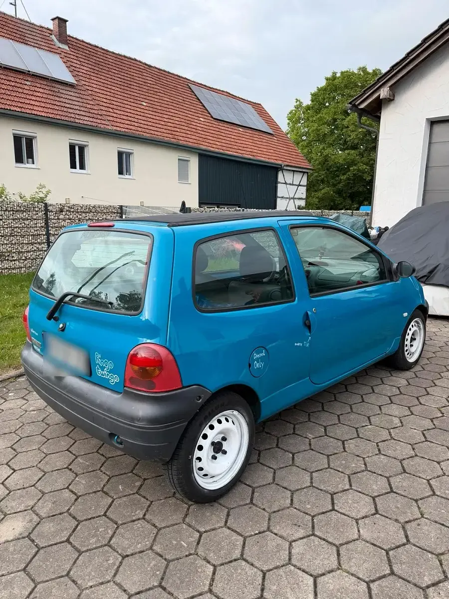 Gebraucht Renault Twingo 58 PS (42 kW) 2004 Blau Kleinwagen
