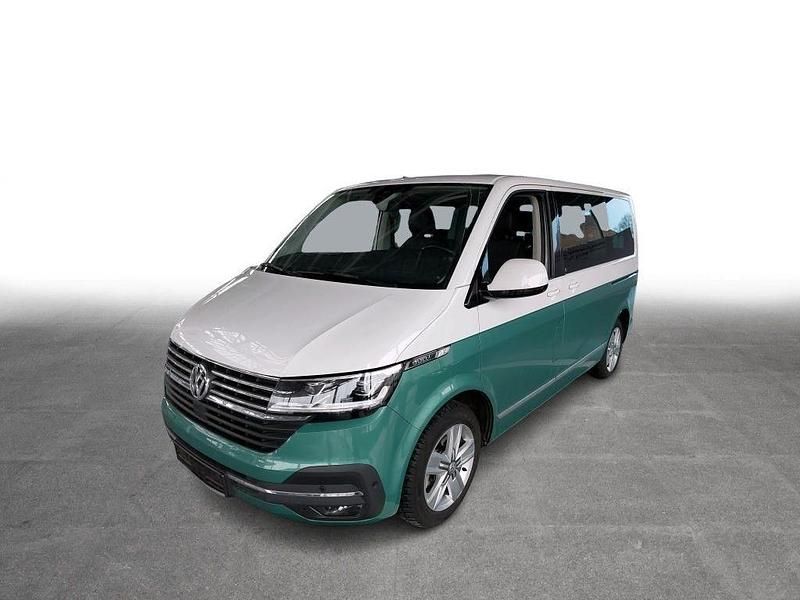 Gebraucht VW Multivan Exclusive 199 PS (146 kW) 2021 Candyweiß / bay leaf green me Van
