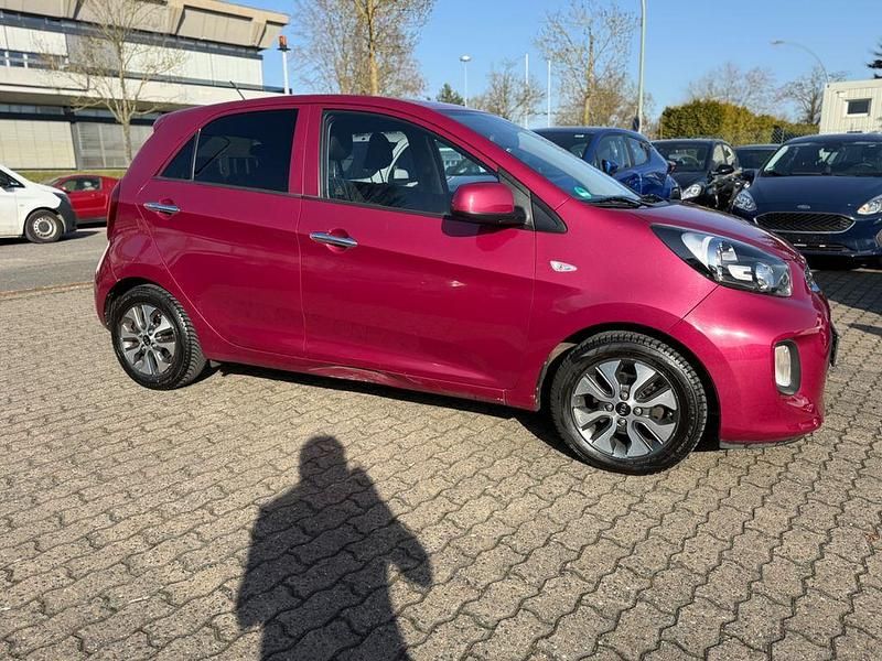 Gebraucht Kia Picanto DREAM-TEAM Edition 67 PS (49 kW) 2016 Rot Kleinwagen