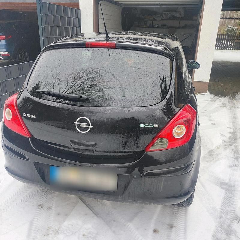 Gebraucht Opel Corsa Edition 69 PS (50 kW) 2010 Schwarz Kleinwagen