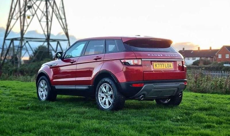 Gebraucht Land Rover Range Rover evoque Pure 190 PS (139 kW) 2012 Rot SUV