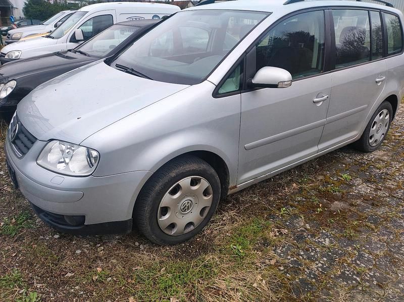 Gebraucht VW Touran 116 PS (85 kW) 2004 Silber Van / Kleinbus
