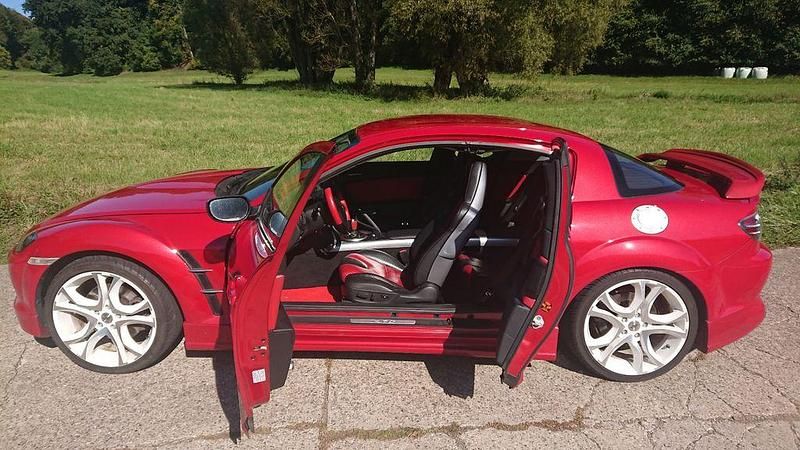 Second-hand Mazda RX8 231 CP (169 kW) 2003 Roșu Hatchback