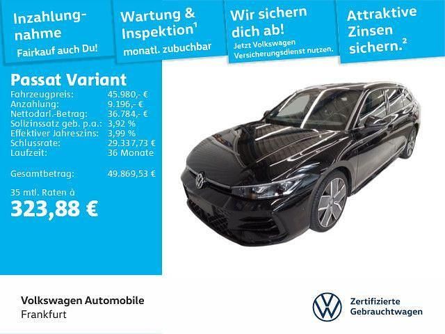 Grenadillschwarz metallic Gebraucht 2025 VW Passat R-line Kombi | 45.980 € (Fairer Preis) - Bild 1/4