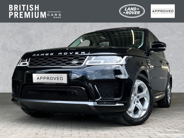Santorini black (schwarz) Gebraucht 2020 Land Rover Range Rover Sport HSE SUV | 45.790 € (Etwas zu teuer) - Bild 1/4