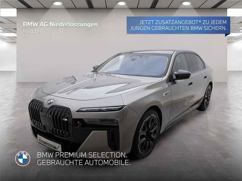 Grau Gebraucht 2024 BMW i7 Comfort Edition Limousine | 132.909 € - Bild 1/2