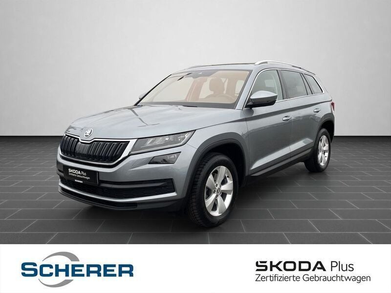 Empiregrau metallic Gebraucht 2021 Skoda Kodiaq Style SUV | 28.480 € (Guter Preis) - Bild 1/4