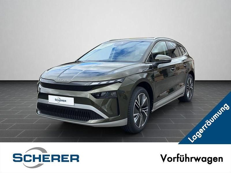 Olibogrün metallic (metallic) Gebraucht 2025 Skoda Enyaq iV SUV | 39.990 € (Superpreis) - Bild 1/4