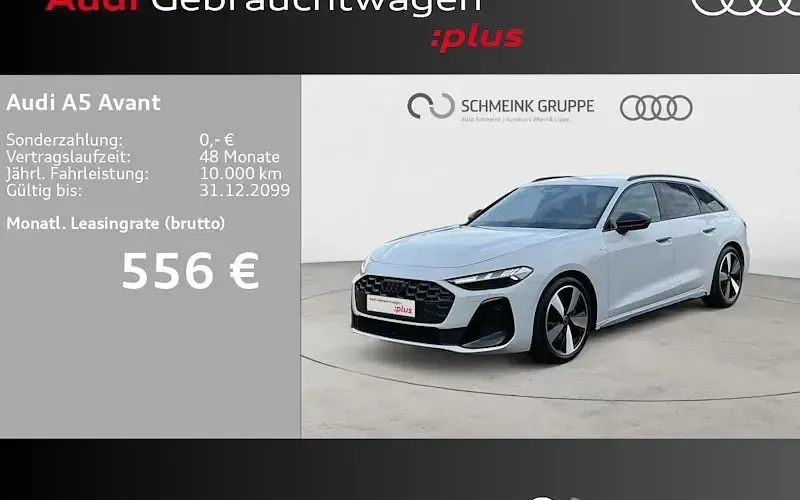 Gebraucht Audi A5 Ambiente 204 PS (150 kW) 2025 Gletscherweiß metallic Kombi
