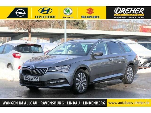 Gebraucht Skoda Superb Ambition 200 PS (147 kW) 2022 Graphitegrau metallic Kombi