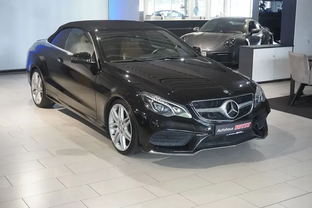 Gebraucht Mercedes E350 AMG line 252 PS (185 kW) 2013 Schwarz Cabrio