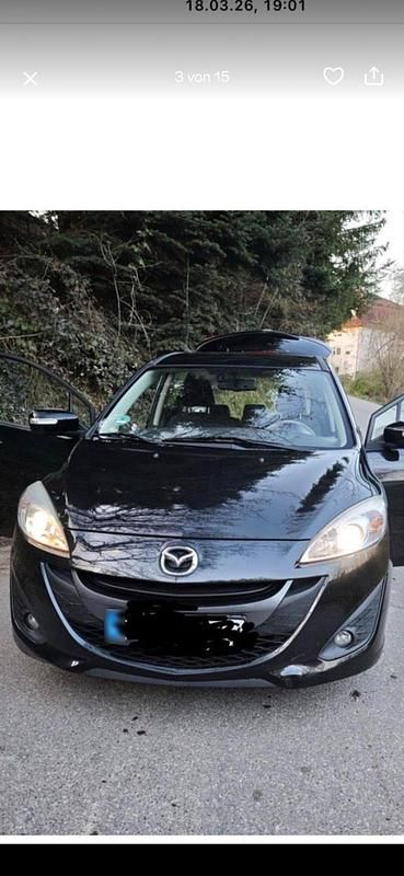 Gebraucht Mazda 5 116 PS (85 kW) 2013 Schwarz Van / Kleinbus