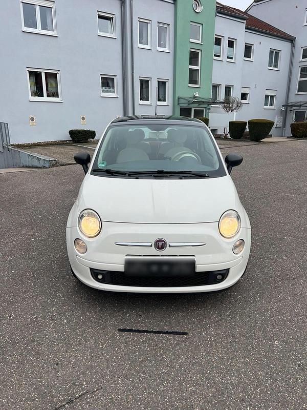 Gebraucht Fiat 500 101 PS (74 kW) 2009 Weiß Cabrio