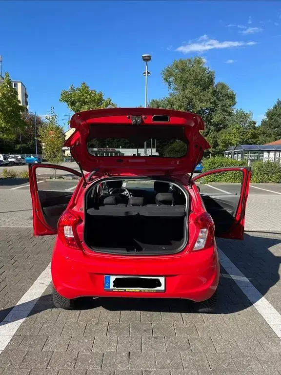 Second-hand Opel Karl Active 75 CP (55 kW) 2017 Roșu Hatchback