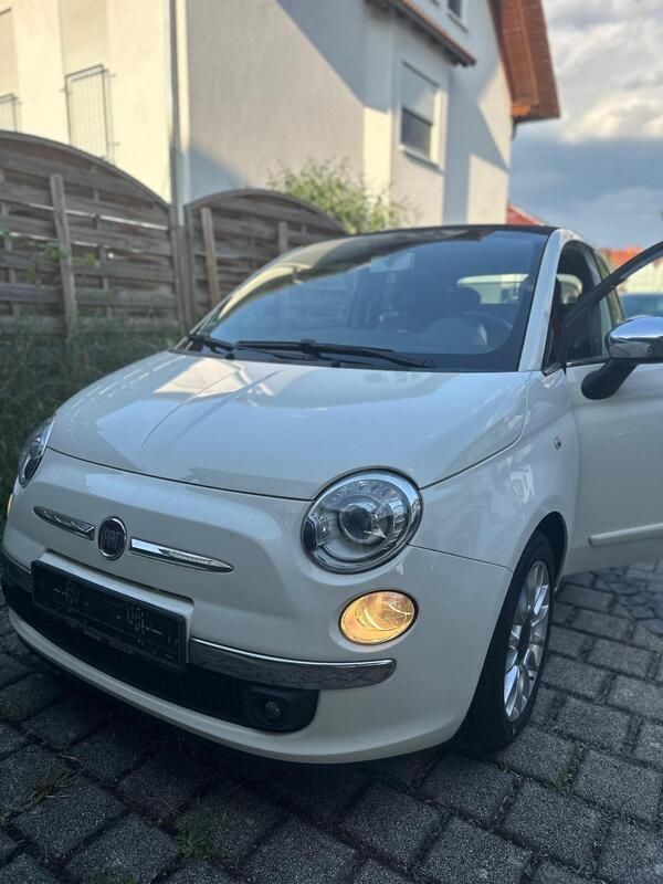 Weiß Gebraucht 2011 Fiat 500C Cabrio | 8.900 € (Fairer Preis) - Bild 1/4