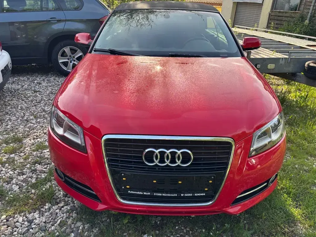 Gebraucht Audi A3 Cabriolet S-Line 160 PS (117 kW) 2011 Rot Cabrio