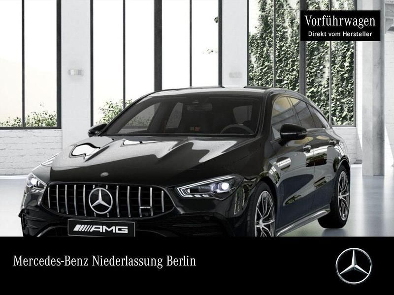 Schwarz Gebraucht 2025 Mercedes CLA35 AMG AMG Limousine | 62.750 € - Bild 1/4