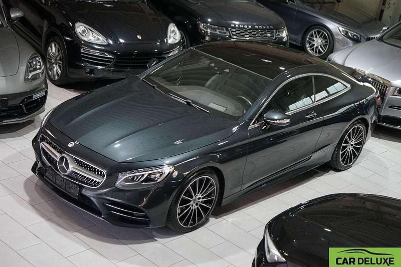Magnetitschwarz metalliclack Gebraucht 2020 Mercedes 560 AMG Coupé | 78.888 € - Bild 1/4
