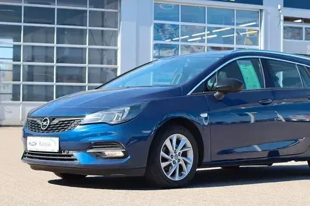 Gebraucht Opel Astra Elegance 110 PS (80 kW) 2021 Blau Kombi