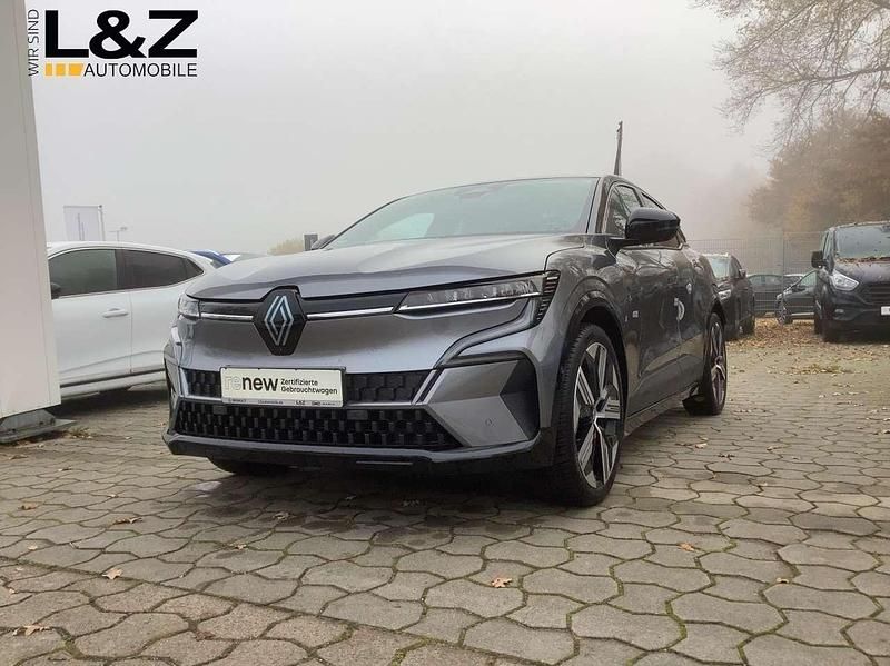 Grau kqg + schwarz gne (grau) Gebraucht 2023 Renault Megane E-Tech Iconic Limousine | 33.980 € - Bild 1/4
