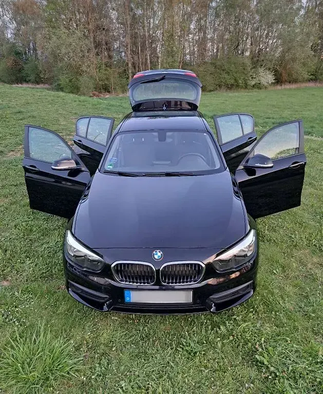 Brugt BMW 118 136 HK (100 kW) 2018 Sort Hatchback