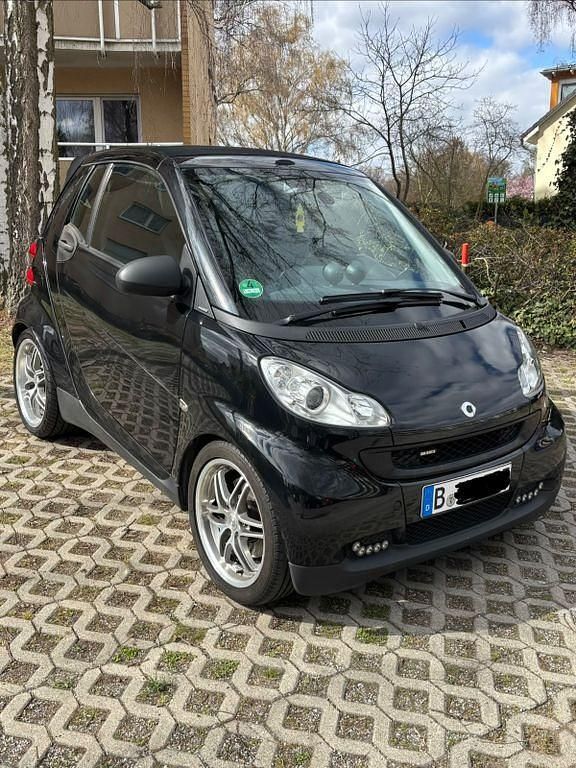 Gebraucht Smart ForTwo Cabrio Brabus 102 PS (75 kW) 2011 Schwarz Cabrio