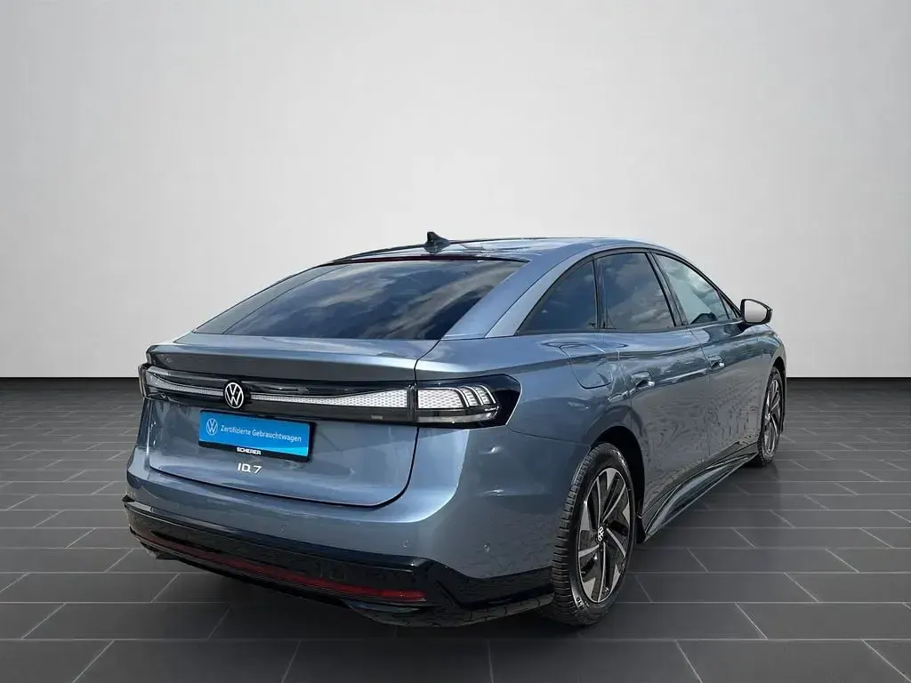 Brugt VW ID.7 Pro 210 kW (286 HK) 2025 Blå Sedan