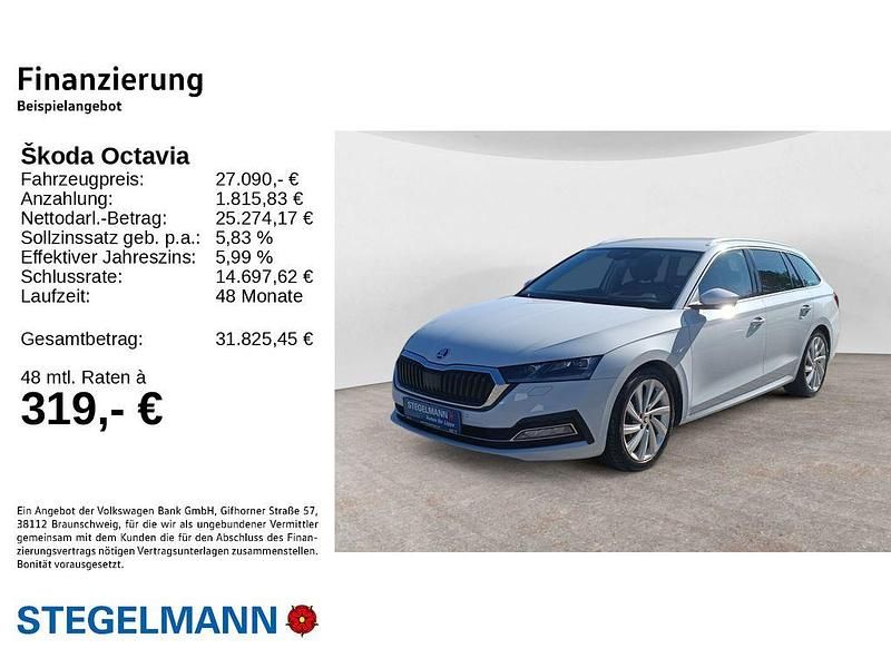 Second-hand Skoda Octavia Style 190 CP (139 kW) 2022 Alb Break