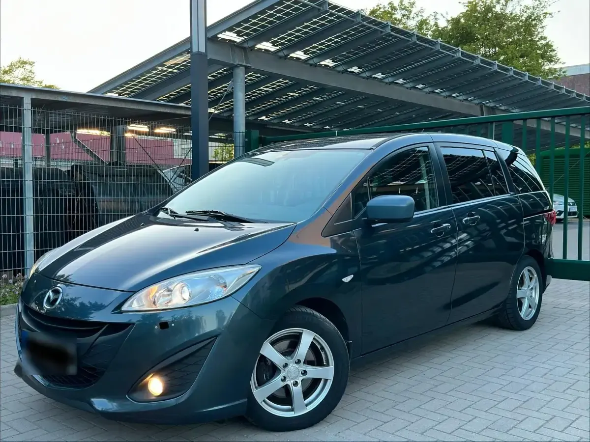 Gebraucht Mazda 5 115 PS (84 kW) 2011 Grau Van / Kleinbus
