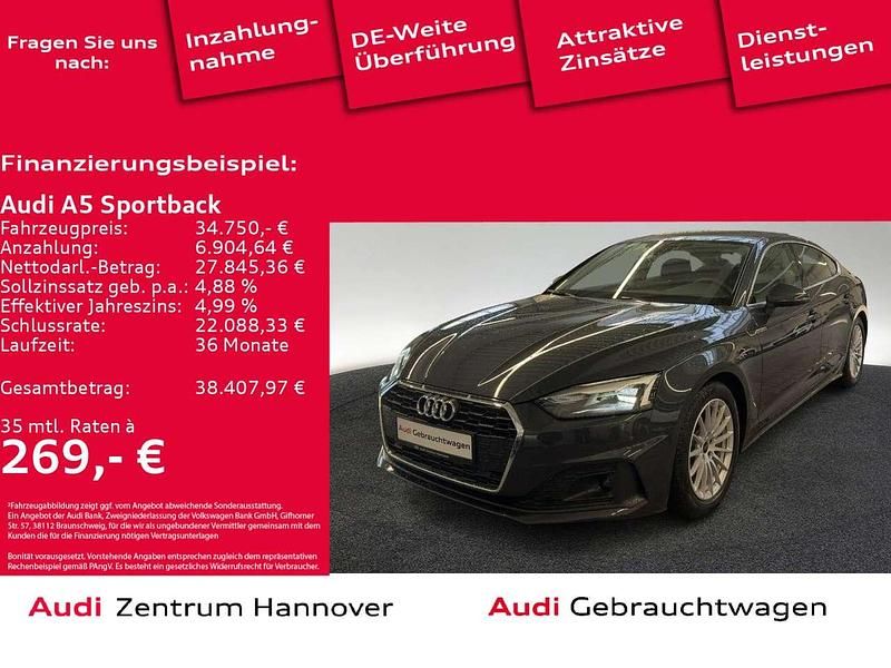 Gebraucht Audi A5 Basis 150 PS (110 kW) 2023 H1 manhattangrau metallic Limousine