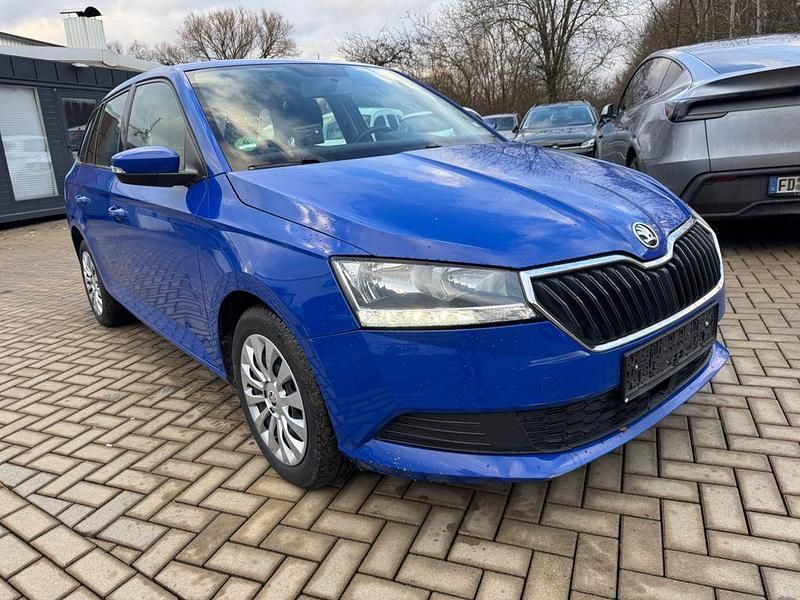 Gebraucht Skoda Fabia 95 PS (69 kW) 2020 Blau Limousine