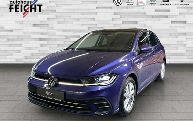 Violett Gebraucht 2024 VW Polo Style Limousine | 28.196 € (Teuer) - Bild 1/4