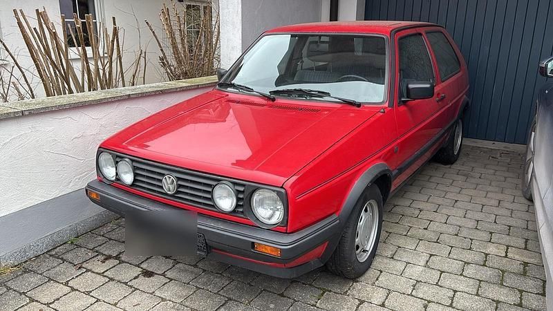 Rot Gebraucht 1989 VW Golf II Limousine | 5.300 € - Bild 1/4