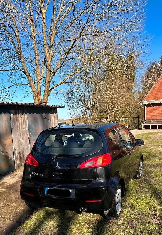 Gebraucht Mitsubishi Colt 95 PS (69 kW) 2006 Schwarz Kleinwagen