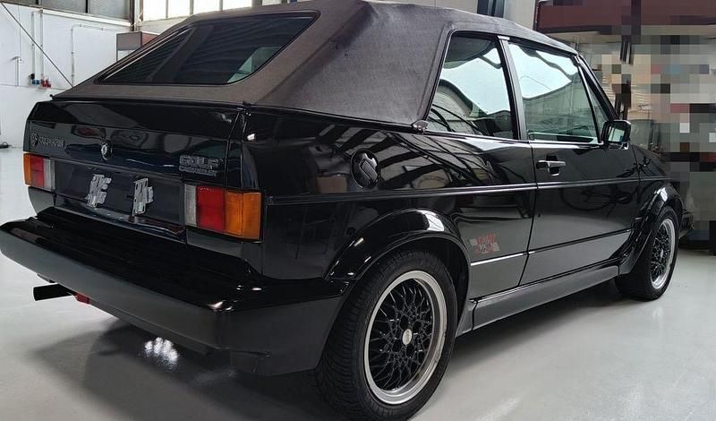Schwarz Gebraucht 1991 VW Golf Cabriolet Sportline Cabrio | 19.000 € - Bild 1/4