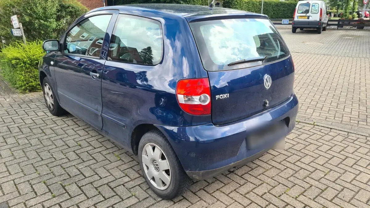 Gebraucht VW Fox 2009 Blau Kleinwagen