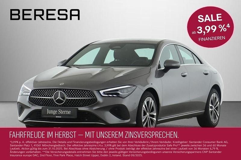 Grau Gebraucht 2025 Mercedes CLA180 Progressive Limousine | 33.950 € (Superpreis) - Bild 1/4