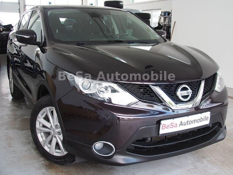 Violett Gebraucht 2014 Nissan Qashqai Acenta SUV | 9.990 € (Superpreis) - Bild 1/4