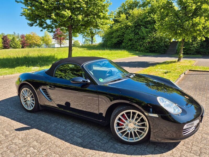Schwarz Gebraucht 2008 Porsche Boxster S Cabrio | 29.800 € (Superpreis) - Bild 1/4