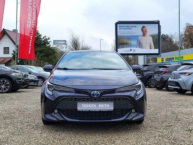 Gebraucht Toyota Corolla Team 122 PS (89 kW) 2021 Dark blue metallic (metallic) Limousine