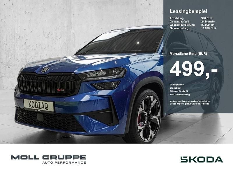 Stahlgrau Neu 2025 Skoda Kodiaq RS SUV | 52.980 € (Superpreis) - Bild 1/4