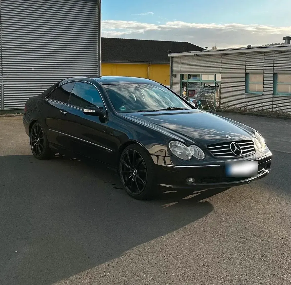 Gebraucht Mercedes CLK270 170 PS (125 kW) 2006 Schwarz Coupé