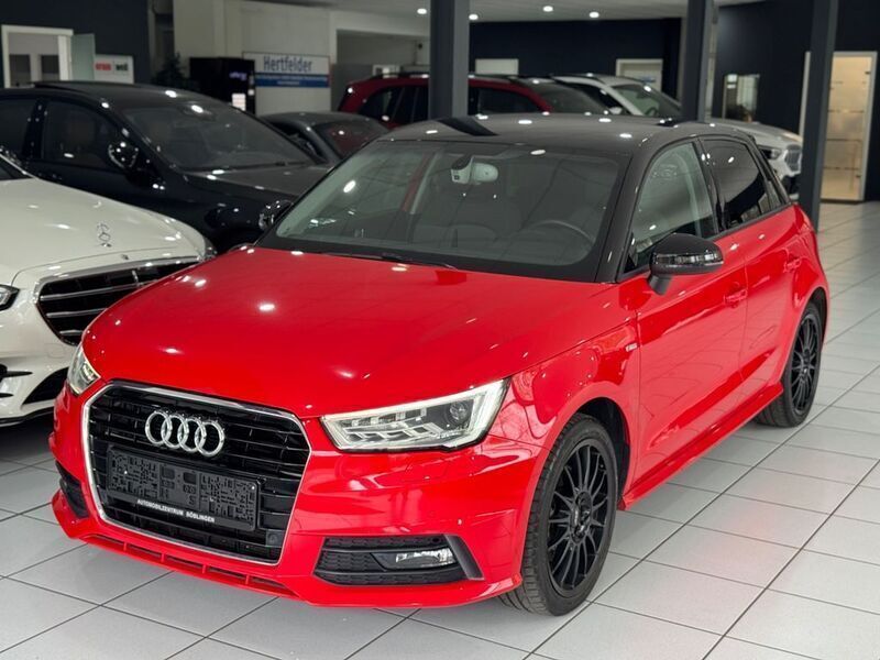 Rot Gebraucht 2018 Audi A1 Sportback S-Line Kleinwagen | 15.990 € (Guter Preis) - Bild 1/4