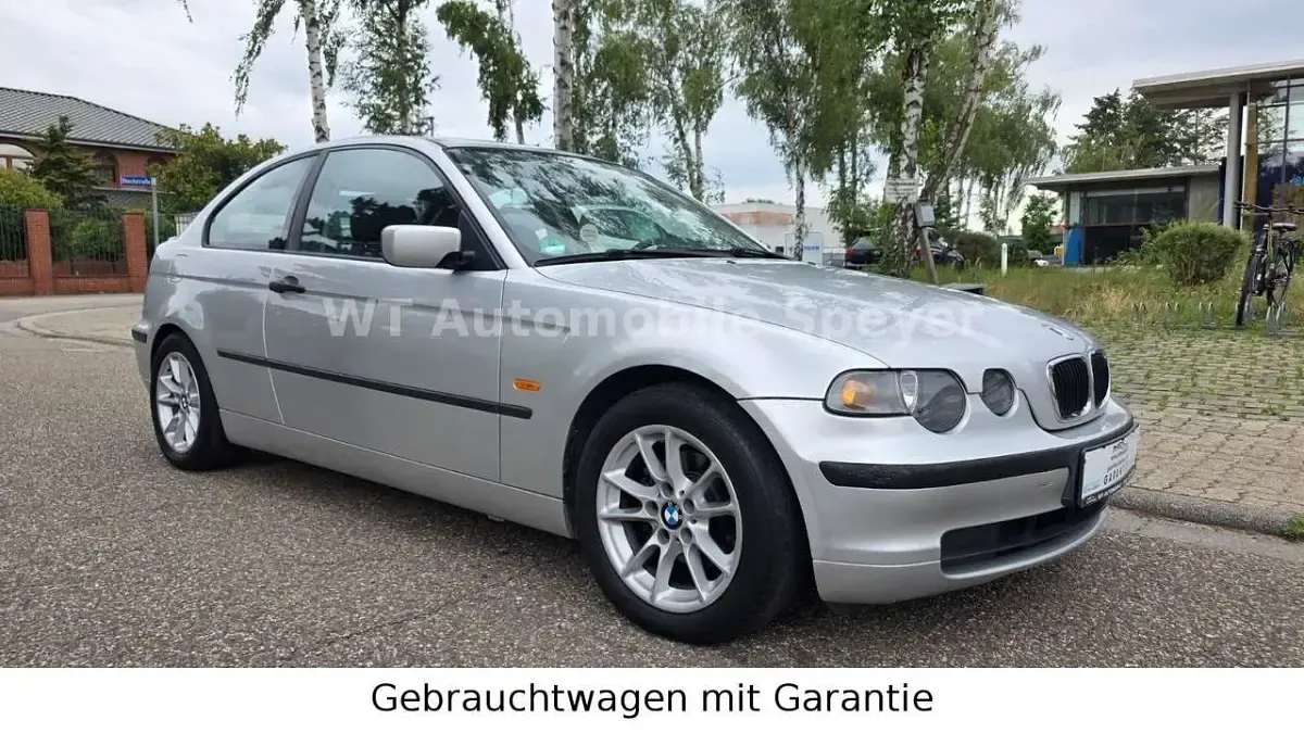 Gebraucht BMW 316 Compact 116 PS (85 kW) 2001 Grau Kleinwagen