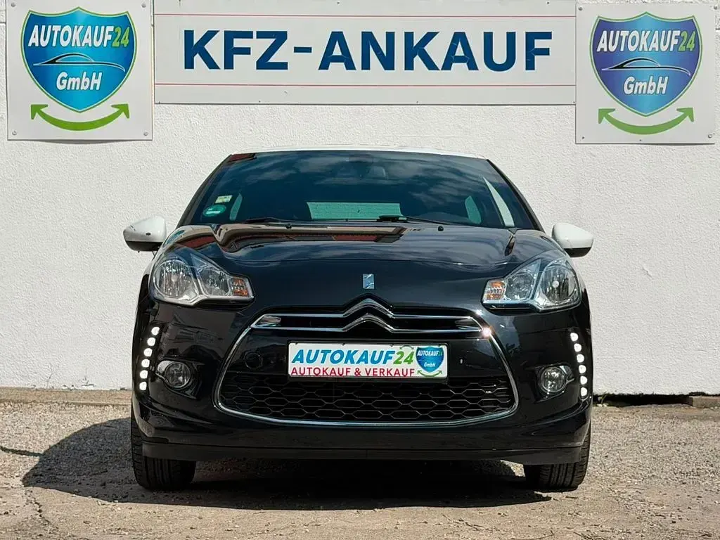 Gebraucht Citroën DS3 So Chic 120 PS (88 kW) 2011 Schwarz Kleinwagen