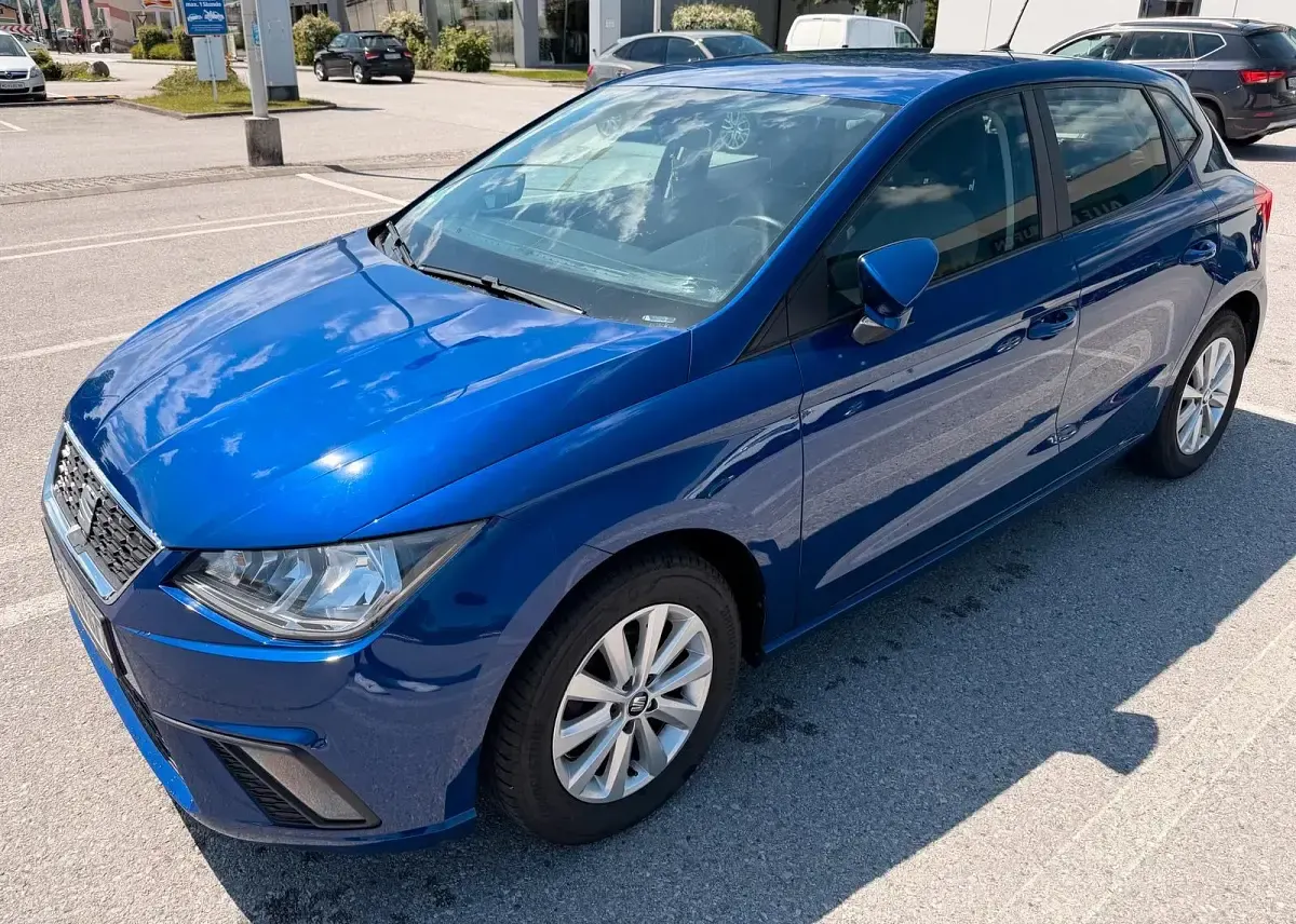 Gebraucht Seat Ibiza 95 PS (69 kW) 2019 Blau Kleinwagen