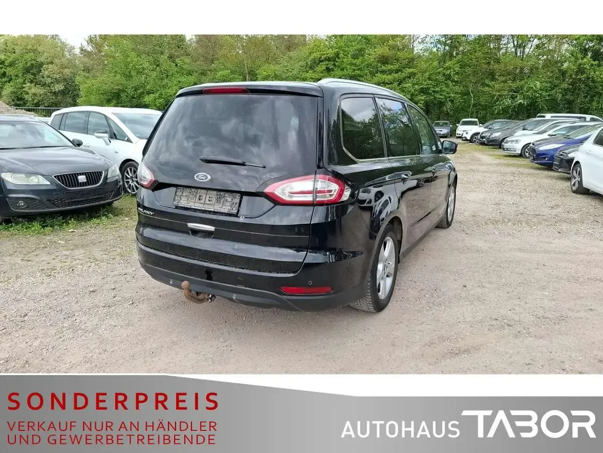 Gebraucht Ford Galaxy Titanium 209 PS (153 kW) 2016 Schwarz Van / Kleinbus