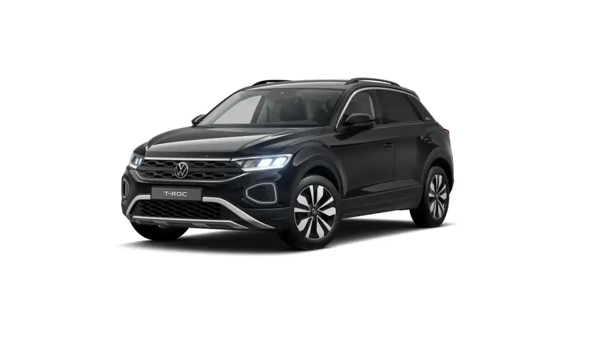 Gebraucht VW T-Roc Goal 150 PS (110 kW) 2025 Deep black perleffekt (metallic) SUV