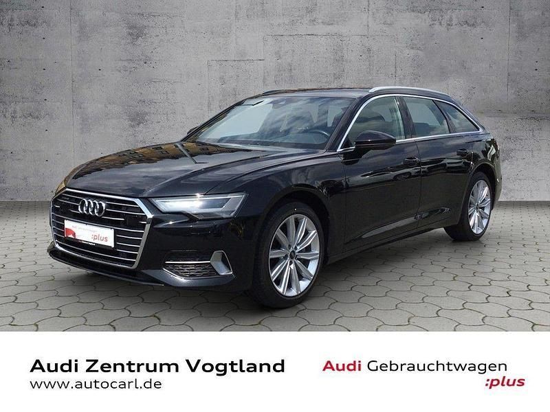 Mythosschwarz metallic Gebraucht 2021 Audi A6 Ambiente Kombi | 33.980 € (Guter Preis) - Bild 1/4