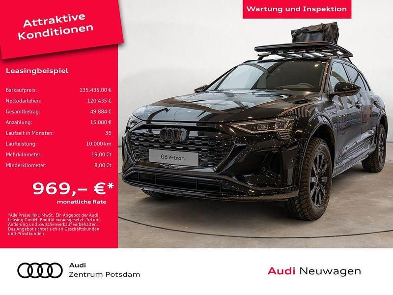 Mythosschwarz Gebraucht 2024 Audi Q8 e-tron Comfort SUV | 119.999 € - Bild 1/4
